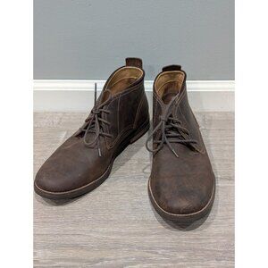 Cole Haan Mens Howlette Plain Toe Distressed Chukka Boot Style C29881 Mens 10.5M